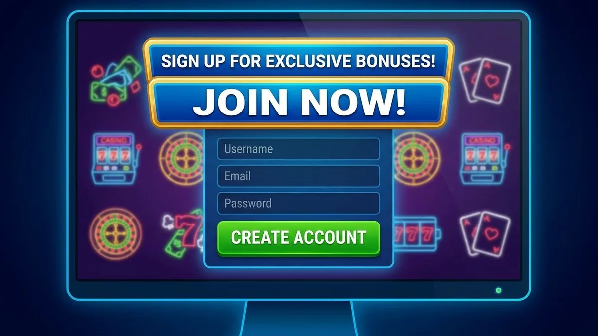 Registrazione con bonus